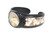 Pearlized Stone & Cream PYTHON Snake Skin CUFF Bracelet   Pearlized Stone & Cream PYTHON Snake Skin CUFF Bracelet