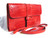 BALLY Early 2000's Candy Apple RED CROCODILE Belly Skin Clutch Shoulder Bag - Buckle!   BALLY Early 2000's Candy Apple RED CROCODILE Belly Skin Clutch Shoulder Bag - Buckle!