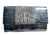 1950's-60's XL Gray & Black Hornback CROCODILE Clutch Bag   1950's-60's XL Gray & Black Hornback CROCODILE Clutch Bag