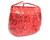 RED & BLACK 1970's-80's ANACONDA Snake Skin Clutch Shoulder Bag   RED & BLACK 1970's-80's ANACONDA Snake Skin Clutch Shoulder Bag
