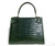  Stunning DARK GREEN ALLIGATOR Belly Skin BIRKIN Bag SATCHEL Bag -  ITALY 