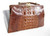 Beautiful Antique Early 1900's Brown Hornback ALLIGATOR Skin Handbag   Beautiful Antique Early 1900's Brown Hornback ALLIGATOR Skin Handbag