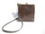 HELENE 1990's Dark Gray Taupe CROCODILE Belly Skin Shoulder CROSS BODY Bag Clutch   HELENE 1990's Dark Gray Taupe CROCODILE Belly Skin Shoulder CROSS BODY Bag Clutch