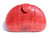 RED 1980's Hard-Sided Snake Skin Cobra Shoulder Bag 