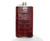 Tall Custom Dark Brown Alligator Belly Skin 6 Oz. Stainless Hip FLASK - NEW! 