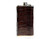 Dark  Brown Tall Custom Crocodile Belly Skin 6 Oz. Stainless Hip FLASK - NEW! 