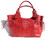  XL RED Hornback Crocodile Skin Tote SHOULDER BAG - NINA RAYE 