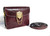 Custom 1990's EGGPLANT Purple Lizard Skin Evening CLUTCH Crossbody Shoulder Bag - CREST Shield   Custom 1990's EGGPLANT Purple Lizard Skin Evening CLUTCH Crossbody Shoulder Bag - CREST Shield