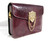 Custom 1990's EGGPLANT Purple Lizard Skin Evening CLUTCH Crossbody Shoulder Bag - CREST Shield   Custom 1990's EGGPLANT Purple Lizard Skin Evening CLUTCH Crossbody Shoulder Bag - CREST Shield
