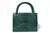  MARTIN VAN SCHAAK 1950's-60's GREEN Lizard Skin Handbag - FISH! 
