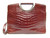  Gorgeous 1990's COGNAC ALLIGATOR Belly Skin Handbag Shoulder Bag - SAKS 