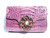  Jeweled LILAC Purple 1990's-2000's Petite CROCODILE Skin Clutch Bag 