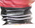 XXL MOD Dark Burgundy RED 1970's ALLIGATOR Belly Skin Handbag Satchel   XXL MOD Dark Burgundy RED 1970's ALLIGATOR Belly Skin Handbag Satchel