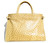  XXL 16 x 11 Early 2000's Light Tan OSTRICH Skin Weekender TOTE Satchel  - SUAREZ -ITALY 