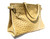  XXL 16 x 11 Early 2000's Light Tan OSTRICH Skin Weekender TOTE Satchel  - SUAREZ -ITALY 