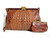 Soft Chocolate Brown Antique Early 1900's Hornback ALLIGATOR Skin Shoulder Bag w/Coin Purse   Soft Chocolate Brown Antique Early 1900's Hornback ALLIGATOR Skin Shoulder Bag w/Coin Purse