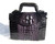 Beautiful Dark PURPLE 1920's-30's Hornback Crocodile Handbag w/Snake Skin Lining!   Beautiful Dark PURPLE 1920's-30's Hornback Crocodile Handbag w/Snake Skin Lining!
