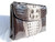 1960's XL Stunning Charcoal & Light Gray Hornback CROCODILE Clutch Shoulder Bag - Boxed!   1960's XL Stunning Charcoal & Light Gray Hornback CROCODILE Clutch Shoulder Bag - Boxed!