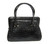  Early 2000's BLACK Alligator Belly Skin Handbag SATCHEL - SUAREZ 