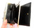 1990's Black CROCODILE Porosus Belly Skin Wallet & Change Purse   1990's Black CROCODILE Porosus Belly Skin Wallet & Change Purse