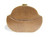  TAN WALTER KATTEN 1970's-80's Hard-Sided LIZARD Skin CLUTCH - ITALY! 