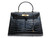  Timeless Black CROCODILE Belly Skin KELLY Bag BRIEF - HERMES Style! 