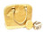 Classic 11 x 9 BOLIDE Style British Pale YELLOW Lizard Skin Handbag   Classic 11 x 9 BOLIDE Style British Pale YELLOW Lizard Skin Handbag