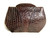 Petite Dark Brown 1940's Alligator Skin CLUTCH Purse   Petite Dark Brown 1940's Alligator Skin CLUTCH Purse