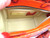  Petite 2010's Bright ORANGE "Fire" Lizard Skin Handbag Shoulder Bag - Barfield Collection 