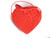 Heart-Shaped Early 2000's RED Alligator Belly Skin CROSS BODY Shoulder Bag - PARIS!   Heart-Shaped Early 2000's RED Alligator Belly Skin CROSS BODY Shoulder Bag - PARIS!