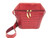  Gorgeous Early 2000's RED Crocodile Belly Skin CROSS BODY Shoulder Bag - DE VECCHI 