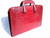  Large 1960's RED CROCODILE Skin BRIEFCASE Portfolio 