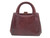 Gorgeous 1990's Red Mahogany Lizard Skin Handbag Shoulder Bag - SUAREZ