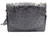  Midnight DARK BLUE 1990's CAPE COBRA Ostrich Skin Shoulder Bag 