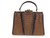  Dramatic XL Chocolate 1980's TRIPLE HORNBACK Crocodile Tail Skin Handbag 