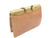  Rare 1950's-60's LUCILLE de PARIS Light Peach Crocodile Evening Clutch - Marcasites 