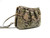  Green Gray 1970's PYTHON Snake Skin Shoulder Bag - MOSKOWITZ 
