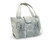  Light BLUE Ombre' Style Eileen Kramer 2000's Hornback CROCODILE Satchel Shoulder Bag 