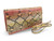  ANDREA PFISTER Pastel Python 1980's-90's Snake Skin Python Clutch Shoulder 