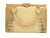  Gorgeous XL Honey BLONDE 1960's CROCODILE Skin Handbag with PYTHON Mirror 