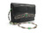 Jet Black 1960's -70's CROCODILE Skin Shoulder Evening Bag - LA JEUNESSE