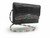 Jet Black 1960's -70's CROCODILE Skin Shoulder Evening Bag - LA JEUNESSE