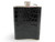  Jet Black Custom Alligator Belly Skin 8 Oz. Stainless Hip FLASK Set - NEW! 
