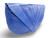 Gorgeous COBALT BLUE 1980's-90's Sea Snake Skin Clutch Shoulder Bag