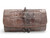 Stunning 1990's-2000's Brown Hornback CROCODILE Tail Skin CLUTCH Wallet