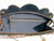  CAPRICE 1960's Scalloped PYTHON Snake Skin CLUTCH Bag 