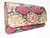 Custom JEWELED 1970's PASTEL PYTHON Skin CLUTCH Bag - MARGOLIN 