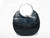  NAVY BLUE 1940's-50's Deco-Style ALLIGATOR Skin Handbag - SILVER 