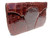 1940's-50's Deco Style CROCODILE Skin CLUTCH w/Unique Closure 