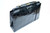  Large 1950s-60's BLACK ALLIGATOR Skin Handbag - VASSAR! 